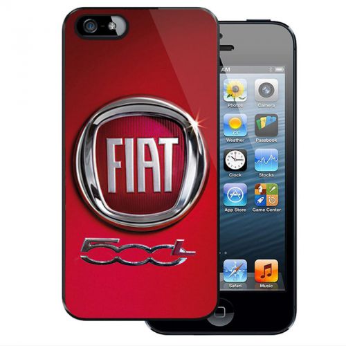 New FIAT 500 Abarth Sport Car Racing Logo iPhone Case 4 4S 5 5S 5C 6 6 Plus