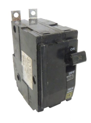 Square-d qob230 miniature circuit breaker 30a 2p 120/240v bolt-on / avail qty for sale
