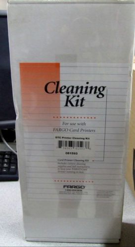NEW FACTORY SEALED FARGO 081593 DTC CARD PRINTER CLEANING KIT