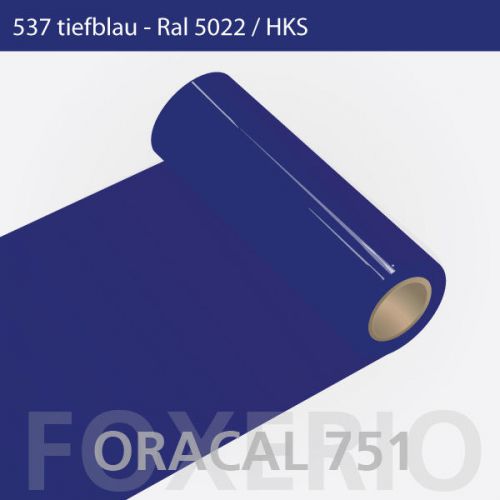 537 dark blue oracal 751 5-50m 31cm cast glossy sticker foil plotter foil for sale