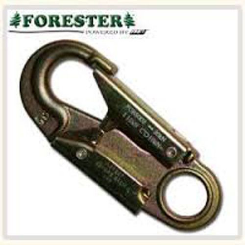 Steel snap hook for tree climbing,1&#034; eye, 22mm opening,6600 lb load,pak of two for sale