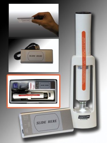 [HANDYCOPE] Fast Sperm Test kit MICROSCOPE (X 200) &amp; SLIDE WARMER Livestock A.I.