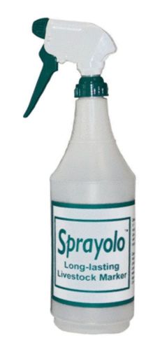 Sprayolo Sprayer Heavy Duty Quart Used with RTU Gallon Livestock Marking Paint