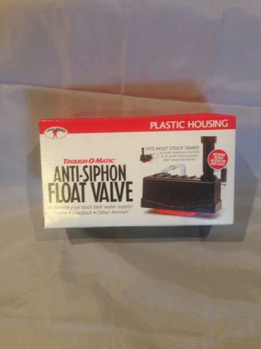 New trough-o-matic anti-siphon float valve for sale