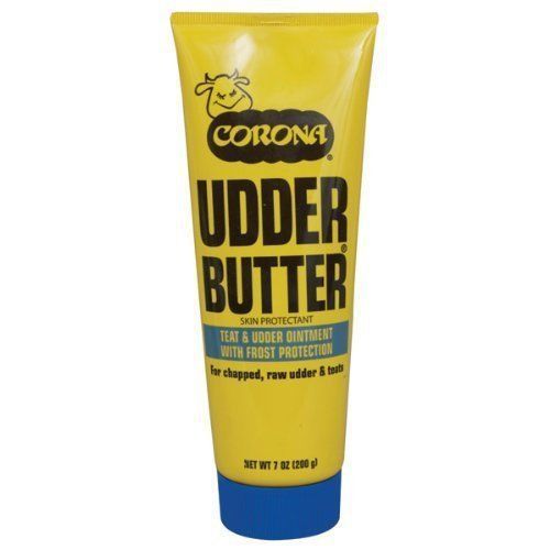 7 OUNCE UDDER BUTTER SKIN CREAM BALM CHAP COW HORSE LIVESTOCK BODY LOTION TEAT