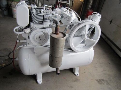 Air compressor  12 hp kohler gas engine with starter for sale