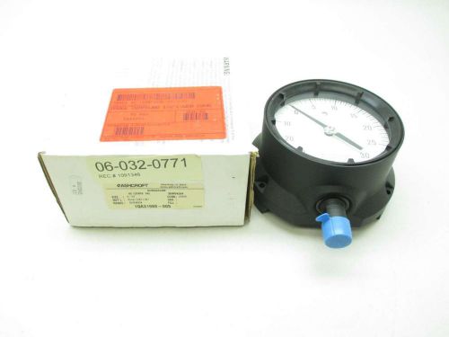 New ashcroft 45 1379ps 04l 0-30in-hg 0-30psi 1/2 in npt pressure gauge d459794 for sale