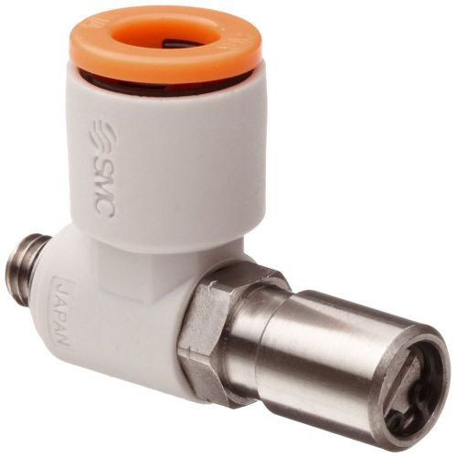 SMC AS1201F-U10/32-01D Air Flow Control Valve with Push-to-Connect Fitting, PBT
