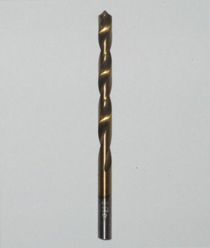 Drill bit; wire gauge letter - size a - titanium nitride coated high speed steel for sale