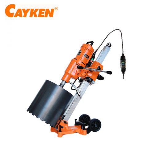 CAYKEN 10&#034; Diamond Core Drill Concrete Drill With Adjustable Stand SCY-2550BCE