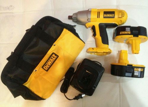 New dewalt 1/2&#034; impact wrench 18v xrp kit 2-batteries  dw059 drill. newest model for sale