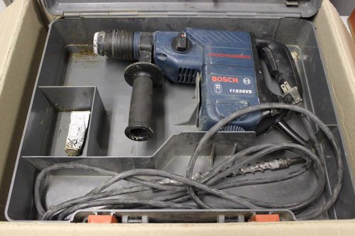 Bosch 11236vs sds plus rotary hammer drill + bits &amp; chisels for sale