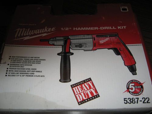 Milwaukee 1/2 inch Hammer Drill Kit