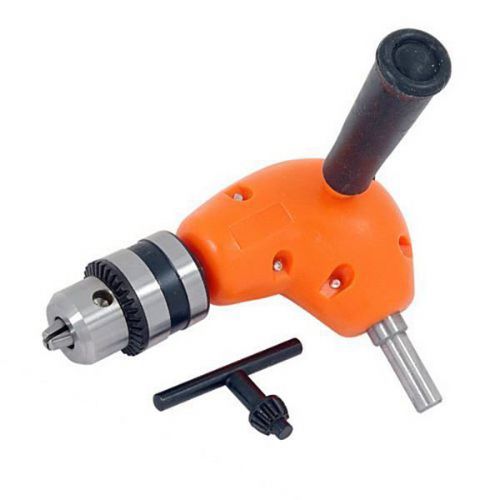 Right Angle Drill Attachment Chuck Key &amp; Handle Adapter