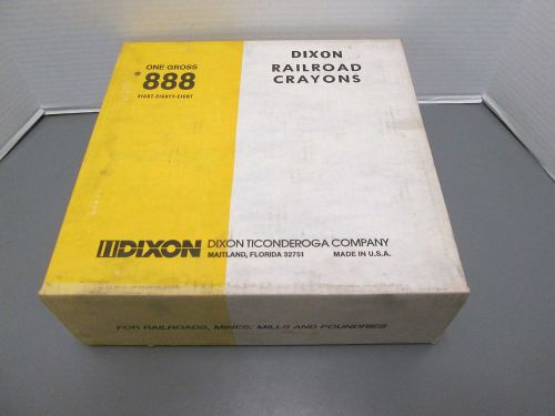 888-W DIXON RAILROAD CHALK WHITE 58880 CASE OF 144