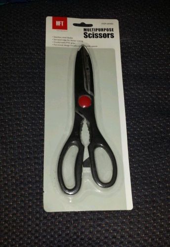HFT MULTIPURPOSE SCISSORS WITH STAINLESS STEEL BLADES NEW IN PACKAGE