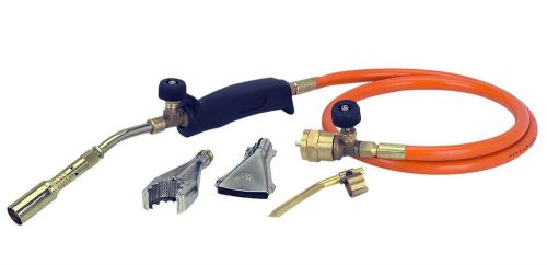 Propane Torch with three burners for home use solder, heat, thaw sweat pipes etc