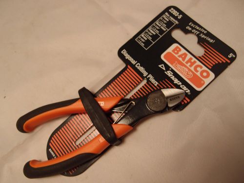 Bahco a snap on product 2203-5 high quality diagonal cutting pliers wire cutter for sale