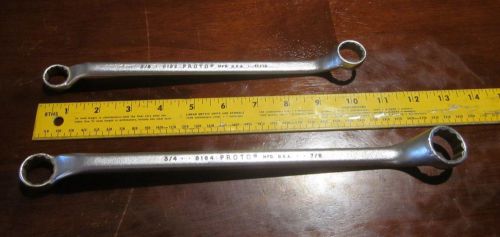 STANLEY PROTO 5/8&#034; x 11/16&#034; BOX END COMBO WRENCH 8182