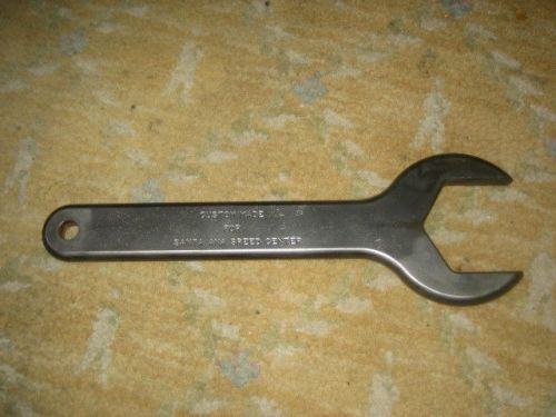 ENGINEERS MACHINE SHOP WRENCH 2 3/8&#034; OPEN END  (SPECIAL THIN WRENCH)(MINT)