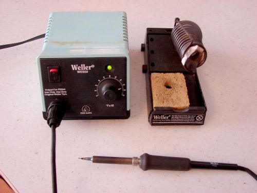 Weller WES50 &amp; PES50 Pencil Iron w Stand Soldering Station