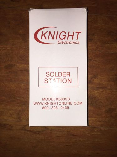 Brand New Knight&#039;s soldering station
