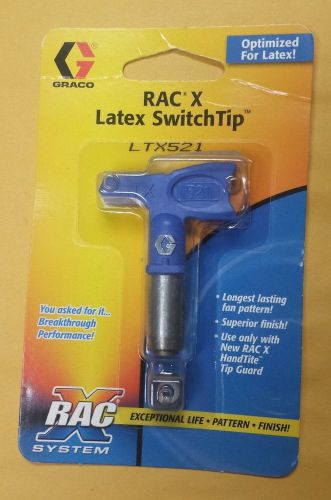 NEW Graco RAC X Reversible Switch Tip 521, #LTX521