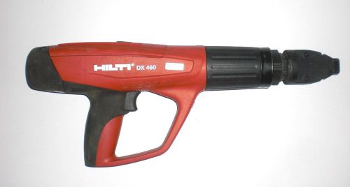 Hilti dx 460-f8 fully automatic powder actuated tool - concrete, steel, drywall for sale