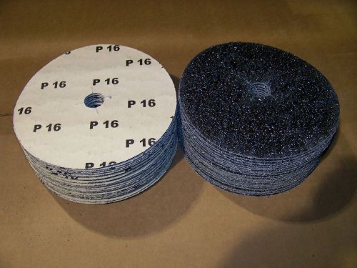 16  GRIT  USA  MADE  7-7/8  S/C  FLOOR  EDGER  SANDING  DISC  BOX  OF  50