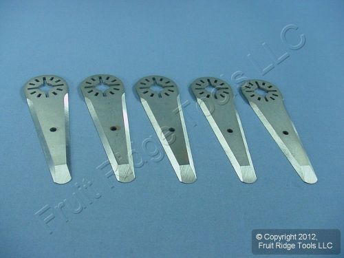 5 Imperial Blades 3&#034; inch Tapered Universal Caulk Sealant Cutter Scraper Blades