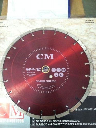 12&#034;Diamondblad General purpose for cutting of most cured concrete