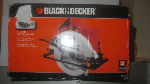 15  amp Black&amp;Decker Circular Saw CS1015