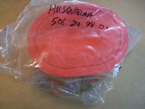 New husqvarna 3120 k concrete saw air filter part # 506249801 506 24 98 01 for sale