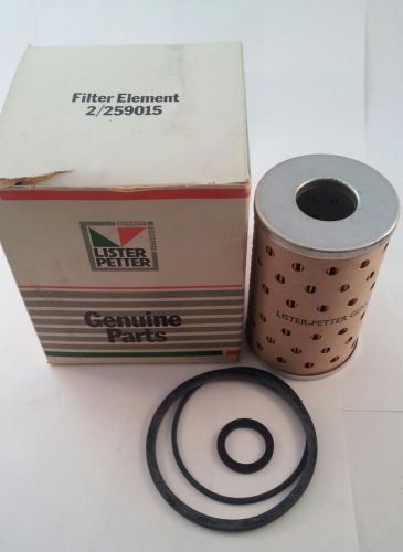 Genuine Lister Petter Fuel Filter Element 259015 PJ3 PJ4 PJ3W PJ4W