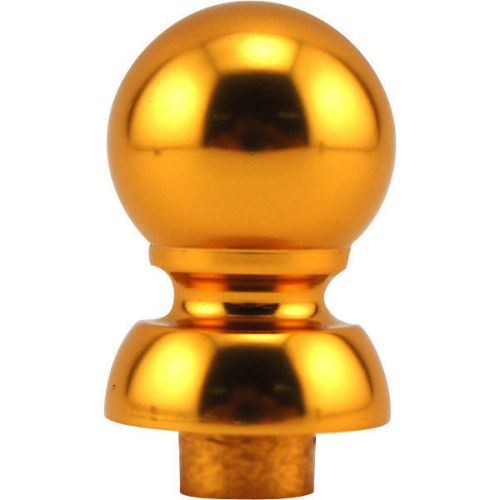 Gold Ball Top Finial For Draft Beer Tap Handle-Kegerator Faucet Replacement Part
