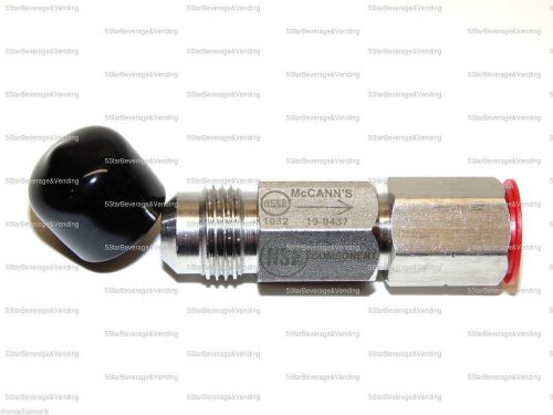 New mccann&#039;s asse 1032 back-flow preventer / double check valve - p/n:19-0437 for sale