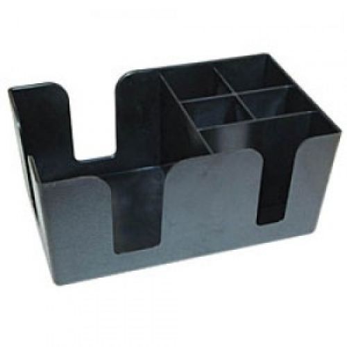 Bc-6 black bar caddy with 6 compartments for sale