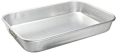 Adcraft pbr-1218 16-gauge heavy-duty aluminum bake and roast pan with drop handl for sale
