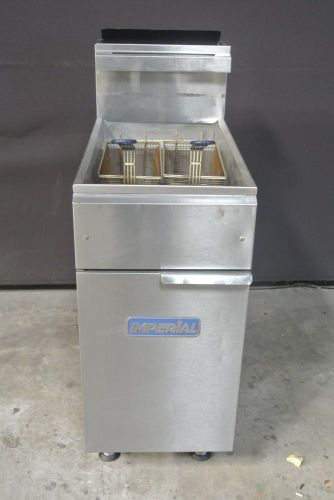 Imperial ifs-40 used commercial 40 pound fryer for sale