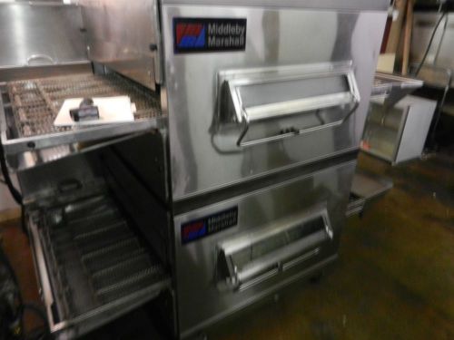 MIDDLEBY MARSHALL PS200 NAT GAS DOUBLE STACK CONVEYOR OVEN FULLY TESTED