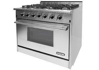 Nxr pro style gas range 36&#034; 6 burner drgb3602 natural gas -extra discount! ~ for sale