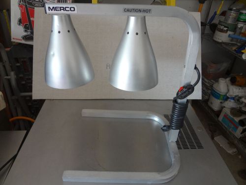 Merco heat lamp, food warmer, 2 bulb, Model B-2 #180