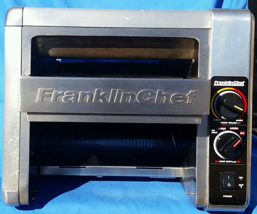 Franklyn chef fcc7000 conveyor toaster. over 400 slices per hour. for sale