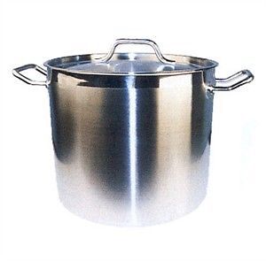 Winware Stainless Steel Stock Pot with Cover 16 Quart