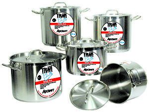 Adcraft SSP-8  8 Qt.Stainless Induction Stock Pot