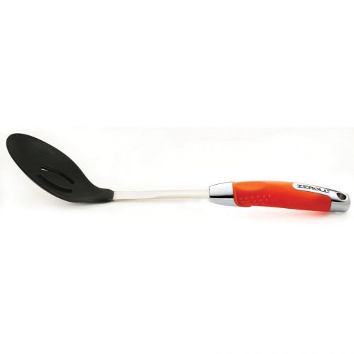The Zeroll Co. Ussentials Silicone Slotted Serving Spoon Sunset Orange