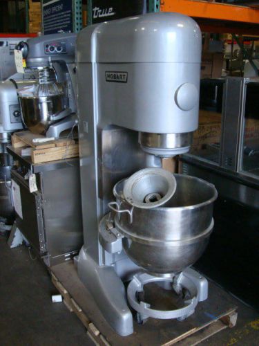 HOBART M-802 MIXER S/S BOWL and HOOK &#034;Nice Condition&#034;