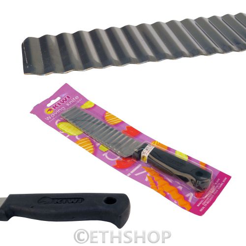 Stainless steel wavy knife blade slicer cutter for vegetable fruit chips crinkle for sale