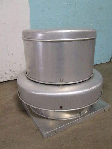 &#034;GREENHECK&#034; HEAVY DUTY COMMERCIAL 34&#034;W LARGE ROOF TOP EXHAUST FAN,  3/4 HP, 1 Ph