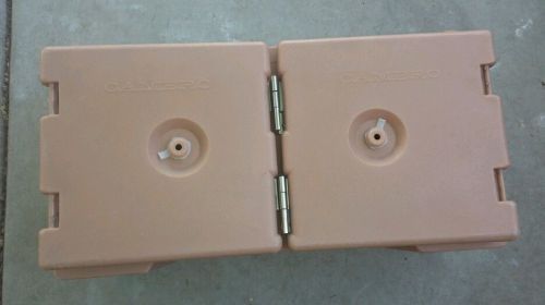 Cambro catering case double cavity 14 x 11.5 x 25 and each 8.5 x 9 x 9.5 for sale